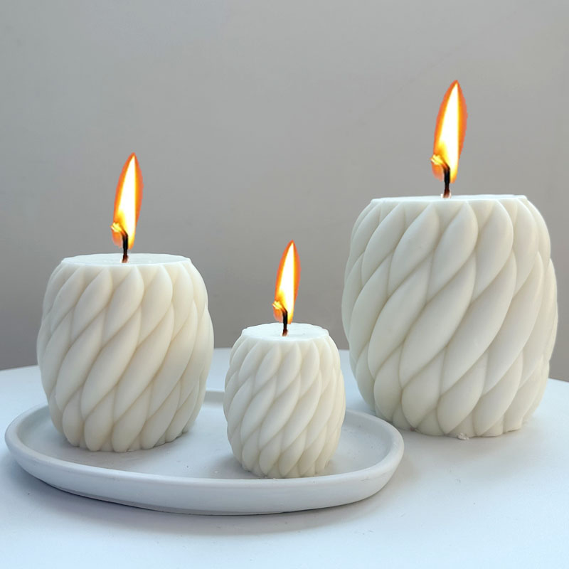 Soap Making Art - 3D Dönen Yağmur Damlaları Silikon Mum