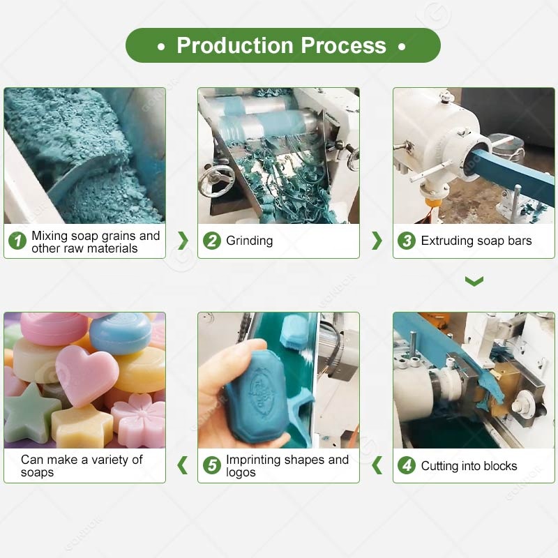 Soap Making Machine For Sale - Ticari Küçük El Tipi Tam Otomatik