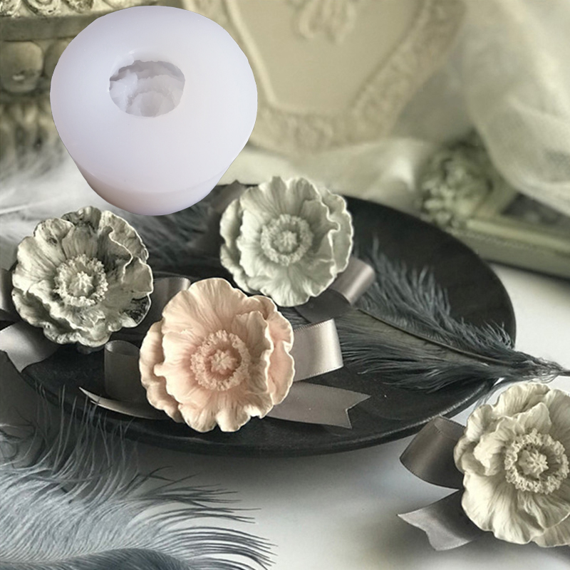 Soap Making Business - Sıcak haşhaş mum kalıpları sabun kalıp