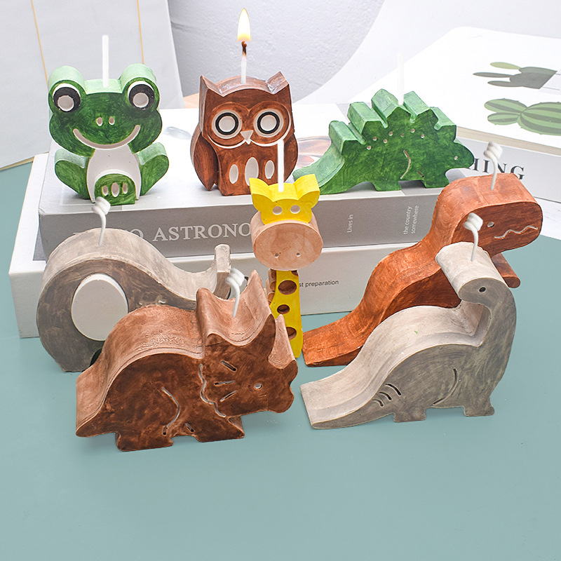 Soap Making Art - Hayvanlar, Dinozorlar Zanaat Sanat Mum Kalıp