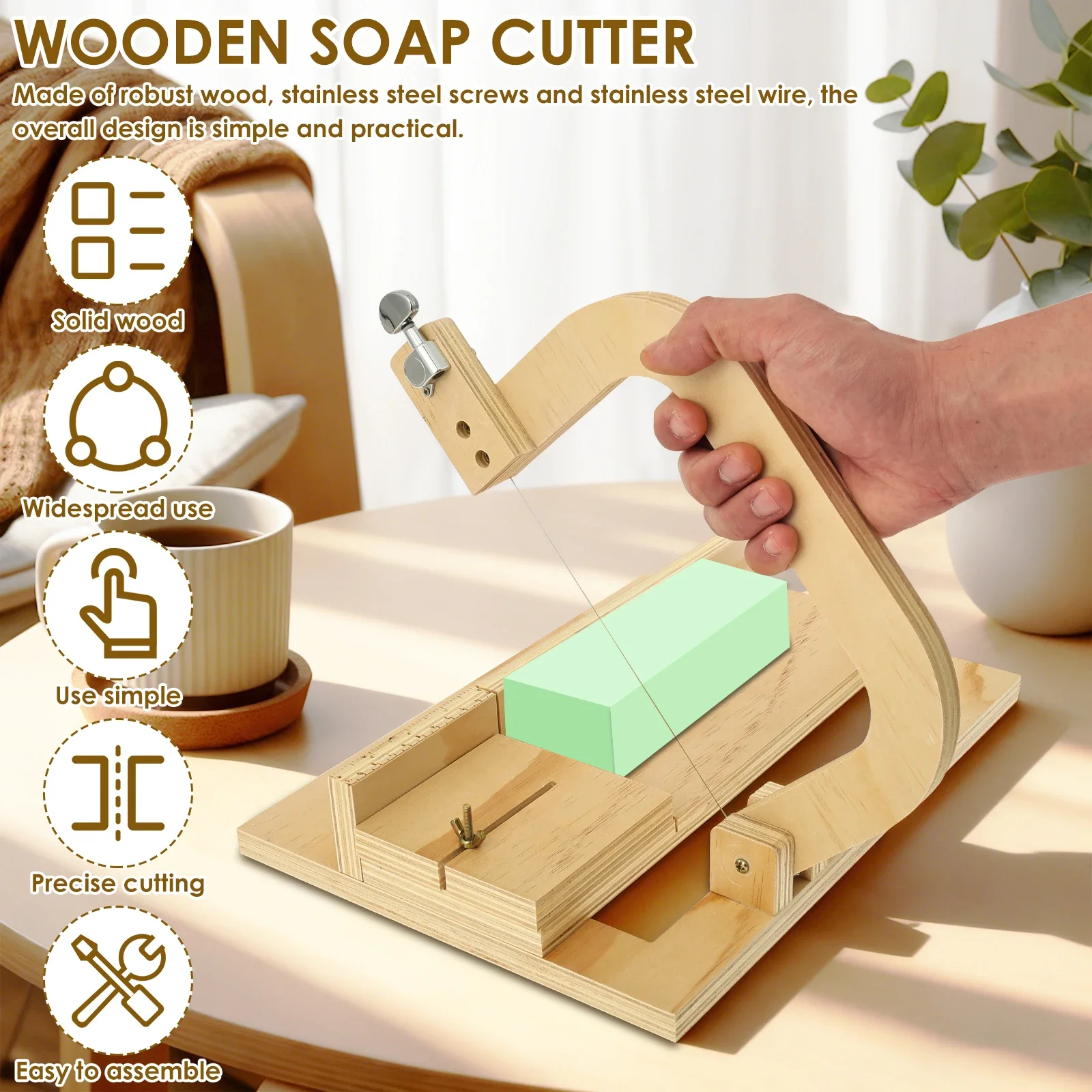 Ahşap Sabun Kesici Profesyonel - Soap Cutter Wire incelemesi ve fiyatı