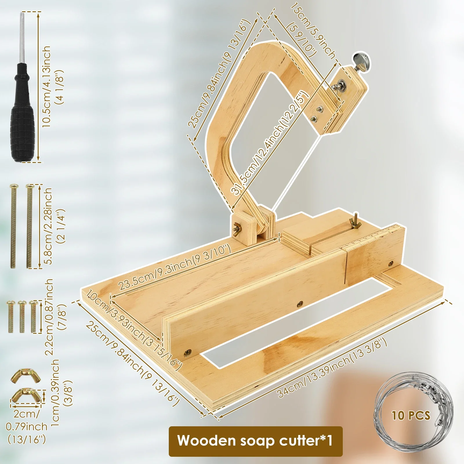 Ahşap Sabun Kesici Profesyonel - Soap Cutter Wire incelemesi ve fiyatı