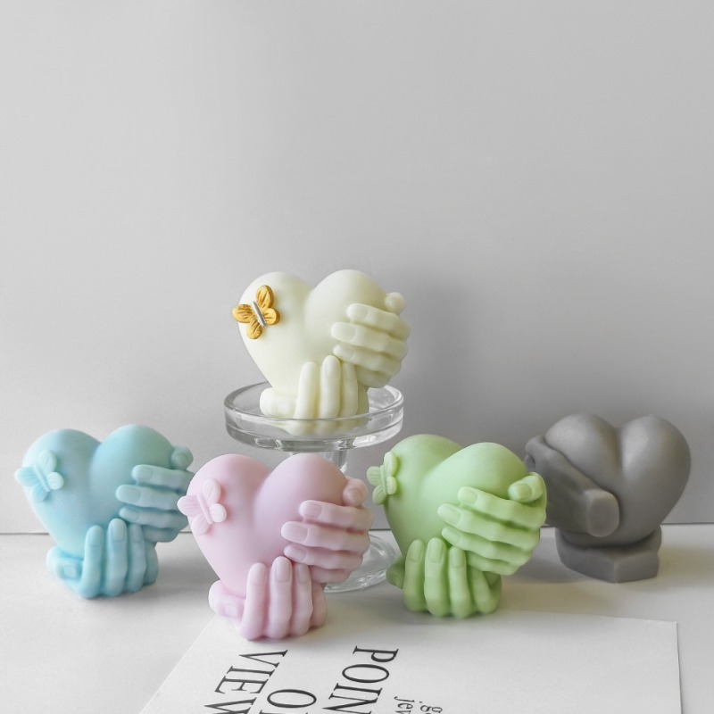 El Tutma Aşk Silikon Mum Kalıp - Soap Making Business incelemesi ve fiyatı