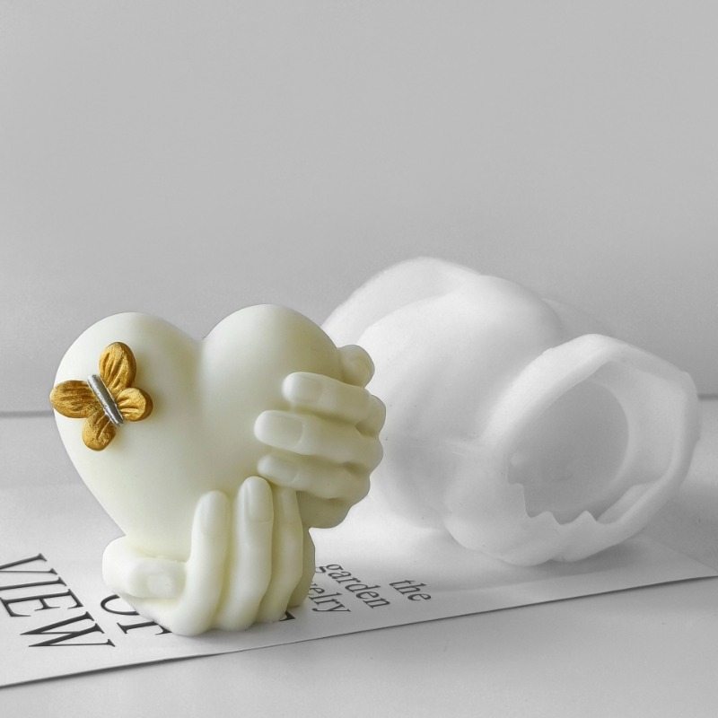 El Tutma Aşk Silikon Mum Kalıp - Soap Making Business incelemesi ve fiyatı