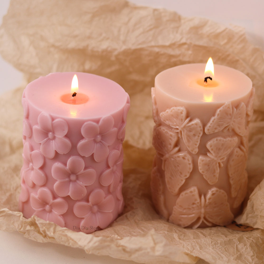 Çiçek Kelebek Sütunlu Silikon  - Soap Making Business incelemesi ve fiyatı