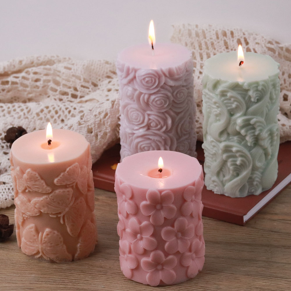 Çiçek Kelebek Sütunlu Silikon  - Soap Making Business incelemesi ve fiyatı