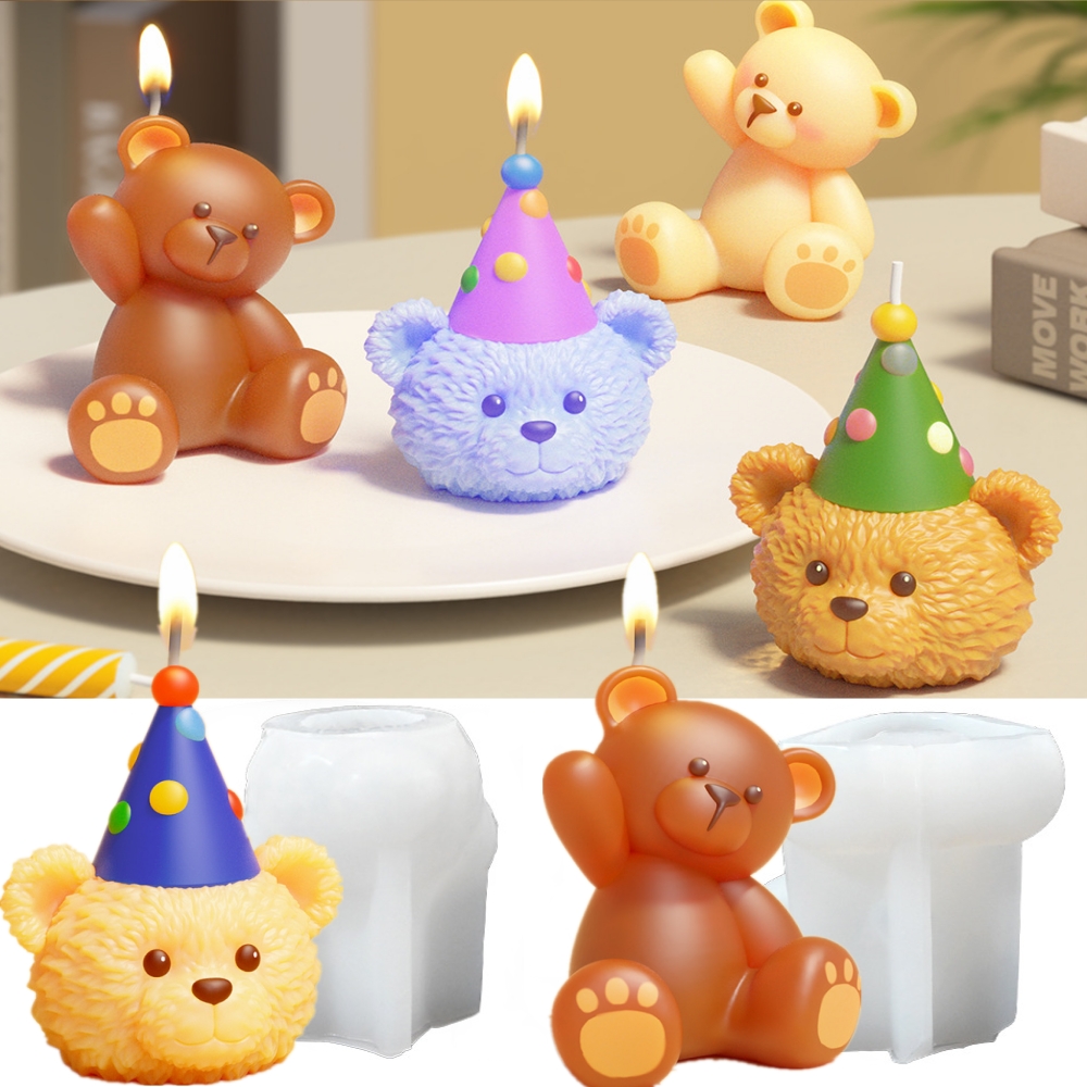 3D Sevimli Ayı Reçine Kalıp Mu - Soap Making Art incelemesi ve fiyatı