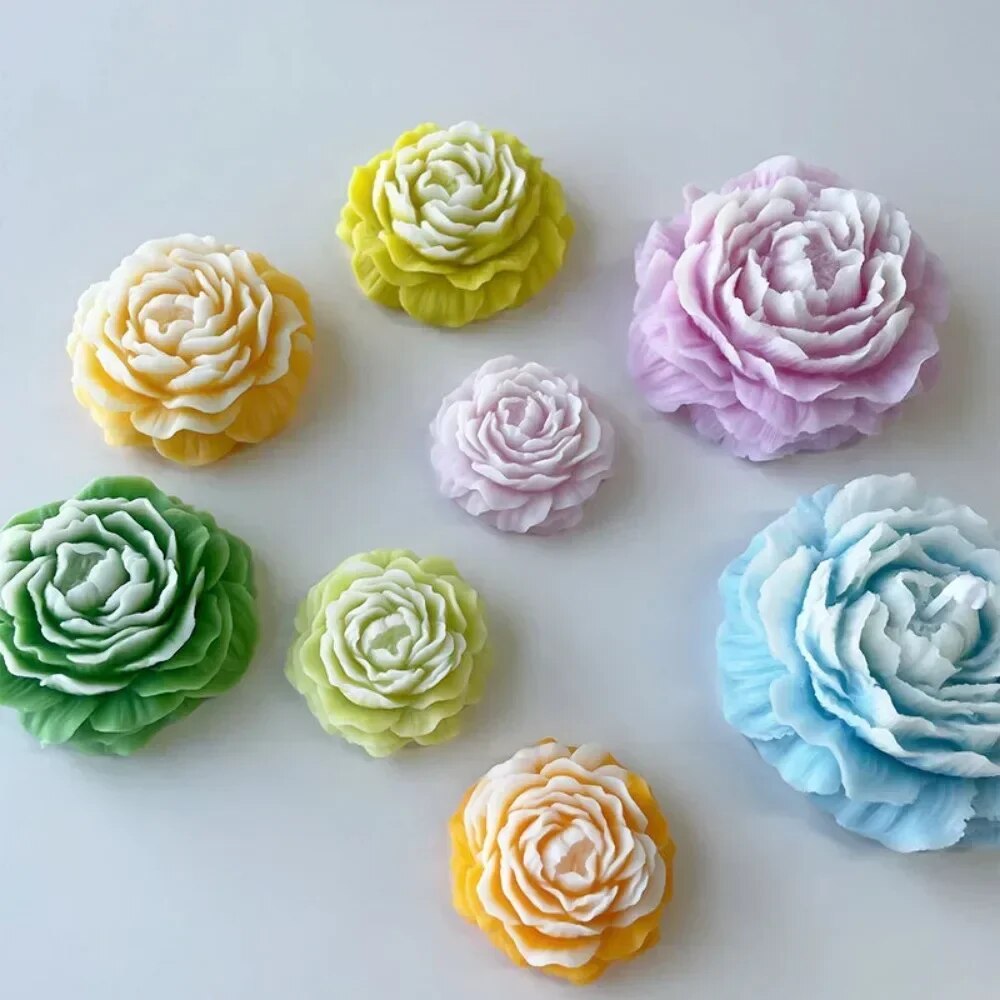 3D Şakayık Mum silikon kalıp D - Soap Making Business incelemesi ve fiyatı