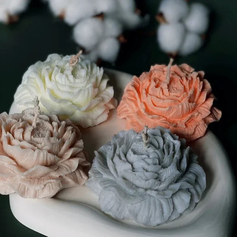 3D Şakayık Mum silikon kalıp D - Soap Making Business incelemesi ve fiyatı